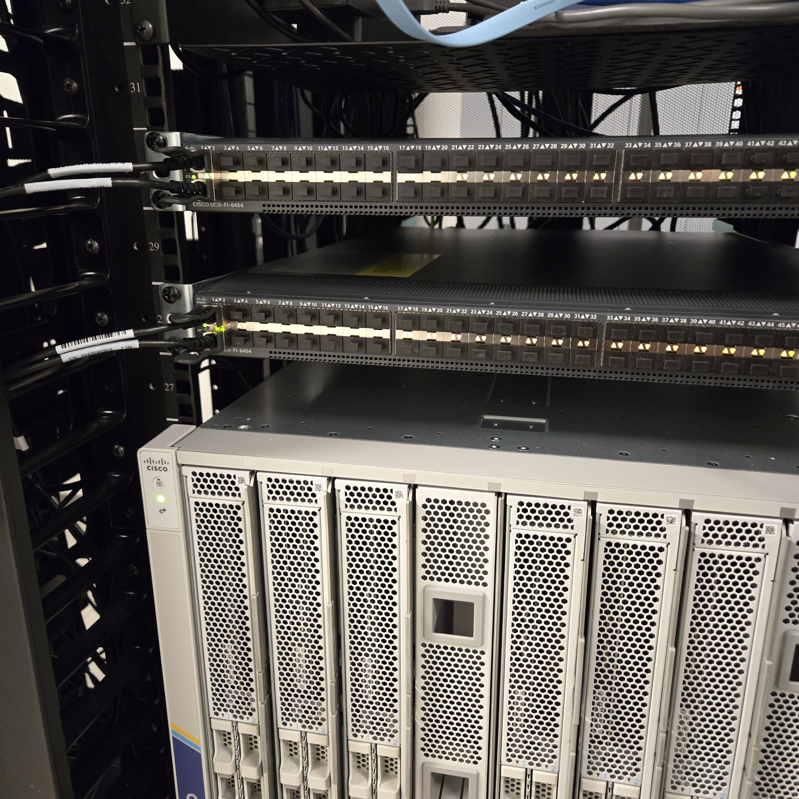 Network rack and storage